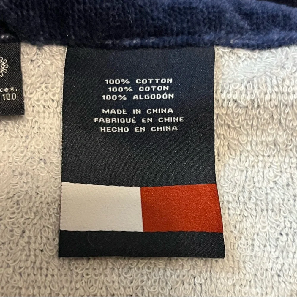 🆕 Tommy Hilfiger Logo Stripe Beach Towel